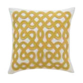 Labyrinth Linen Decorative Pillow