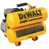 Hand Carry-Electric Compressors - 4 h.p. 4 gallon twin stack air comp. electric