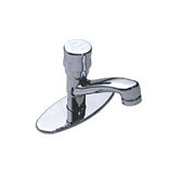 Scot Single Hole Bathroom Sink Faucet with Pump Handle