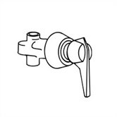 Levertrol Volume Control Lever Diverter
