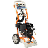Gas Powered Pressure Washer 2700 psi, 2.3 gpm with four spray nozzles, detergent tank and 25-foot hose