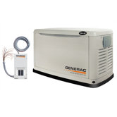 14 Kw Air-Cooled Standby Generator with Transfer Switch