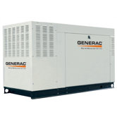 45 kW Generac Liquid-Cooled Generator, CSA, SCAQMD, EPA Compliant in Steel