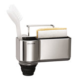 Sink Caddy in Brushed Stainless Steel