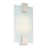 Dakota 17" Two Light Wall Sconce in Satin Nickel