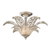 1 Light Semi Flush
