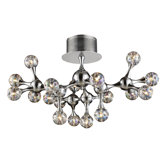 Molecular Collection 18 Light Semi Flush