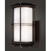 Burbank 11"  Outdoor Wall Lantern in Clay Bronze