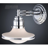 Retrospectives  Wall Sconce in Polished Chrome
