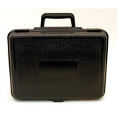 Blow Molded Case in Black: 10 x 13.5 x 4.38