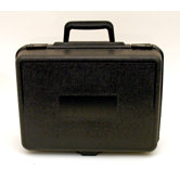 Blow Molded Case in Black: 10 x 13.5 x 5.5