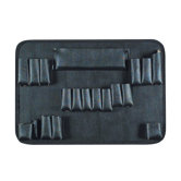 E Pallet in Black: 17.25 x 12.25