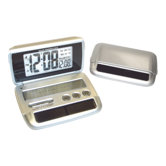 "Preset Solar" Travel Alarm Clock