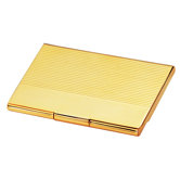 Gold Business Card Case