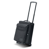Padded Hard Side Wheeled Projector Case with Removable Laptop Case: 22" H x 14" W x 11" D