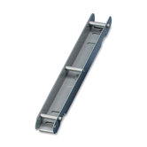 Catalog Rack Section,3-Post,Double Sec, 2-3/16" Cap,Gray