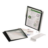 Wall Mount Reference System,24 Tabs,24-Sht Cap,14"x13"x16"