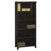 Tuxedo Bookcase in Rich Mocha Cherry