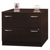 Corsa Series- Mocha Cherry 35" Lateral File (assembled)