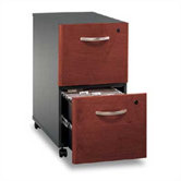 Corsa Series- Dark Cherry Two-Drawer File
