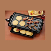 Griddle with Warming Drawer