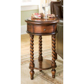 Seven Seas Inlay Top  End Table