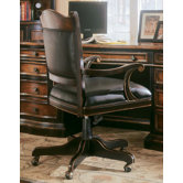 High-Back Ridge Office Chair with Arms