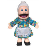 14" Granny Glove Puppet in Peach