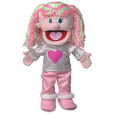 14" Kimmie Glove Puppet in Pink