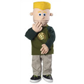 30" Eddie Professional Puppet with Removable Legs in Peach