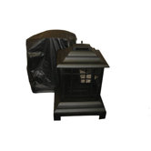 Outdoor Patio Fireplace Vinyl Cover