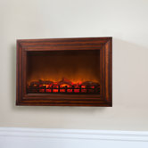 Wood Wall Mounted Electric Fireplace