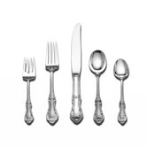 Joan of Arc 5 Piece Dinner Flatware Set with Place Spoon