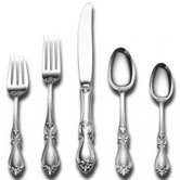 Queen Elizabeth 5 Piece Flatware Set