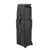 Rail-Pack Utility Case in Black: 50" H x 11.5" W (Interior)