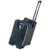 Roll-X Racks Case:  10 3/8" H x 24  3/4" W x 21 3/4" D (outside)