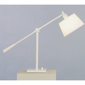 Real Simple Table Lamp in Stardust White