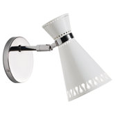 Jonathan Adler Havana  Wall Sconce in Polished Nickel