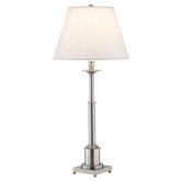 Kinetic 1 Light Column Table Lamp
