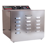 D10 Stainless Steel Dehydrator with 0.25" Spacing Shelves