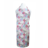 Silver Foil Botanical Adult Apron