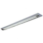 Rasterleuchte in Silber