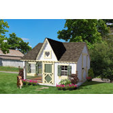 Victorian Cottage Kennel Dog House
