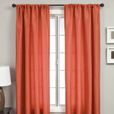 Bella Kids Rod Pocket Panel in Burnt Orange