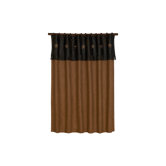 Laredo Shower Curtian in Chocolate