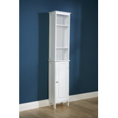 Hummingbird Tall Bathroom Unit in White