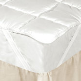 Silk Filled Mattress Pad in Cream