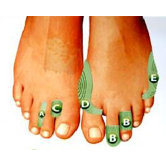 BigToe Separators (C) (Set of 2)