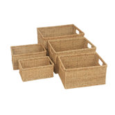 Seagrass Storage Basket (Set of 5)
