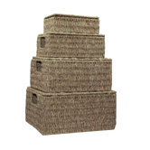 Seagrass Storage Box (Set of 4)